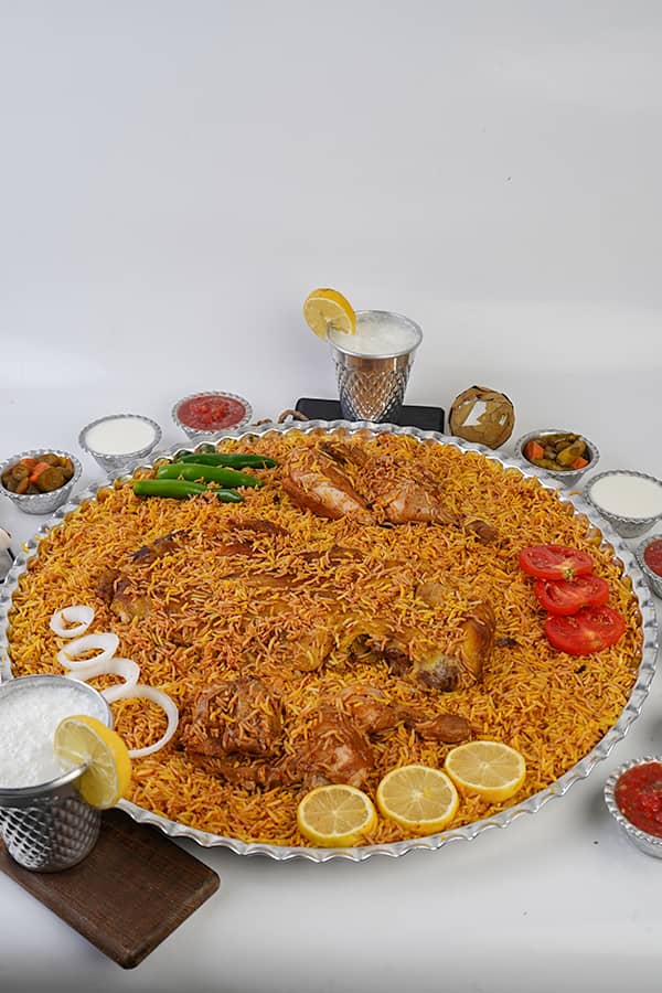 Mansaf Kabsa (Full Ribs + Full Chicken)