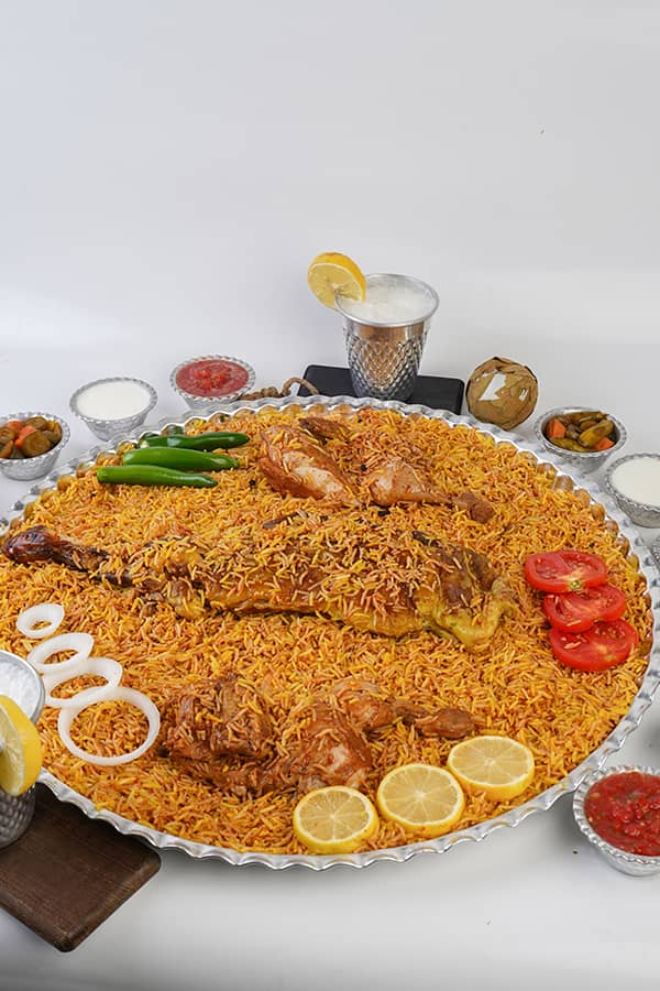 Mansaf Kabsa (Shoulder + Full Chicken)