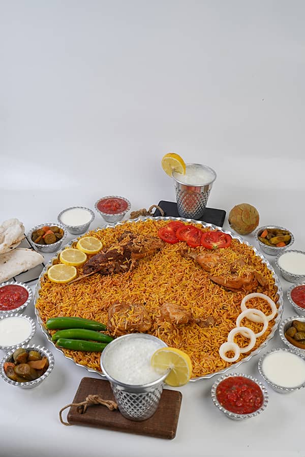 Mansaf Kabsa (Meat Cuts + Full Chicken)